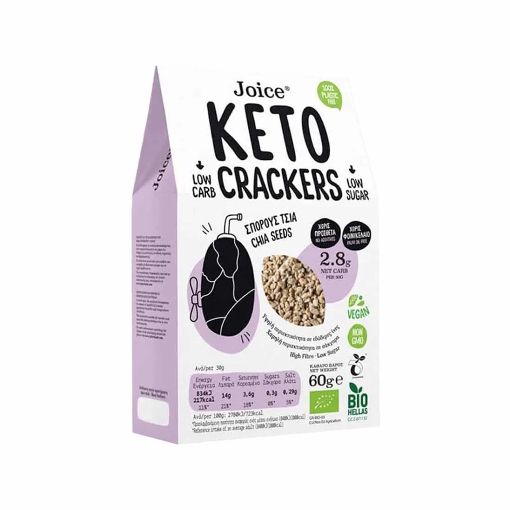 keto crackers sporoi tsia joice