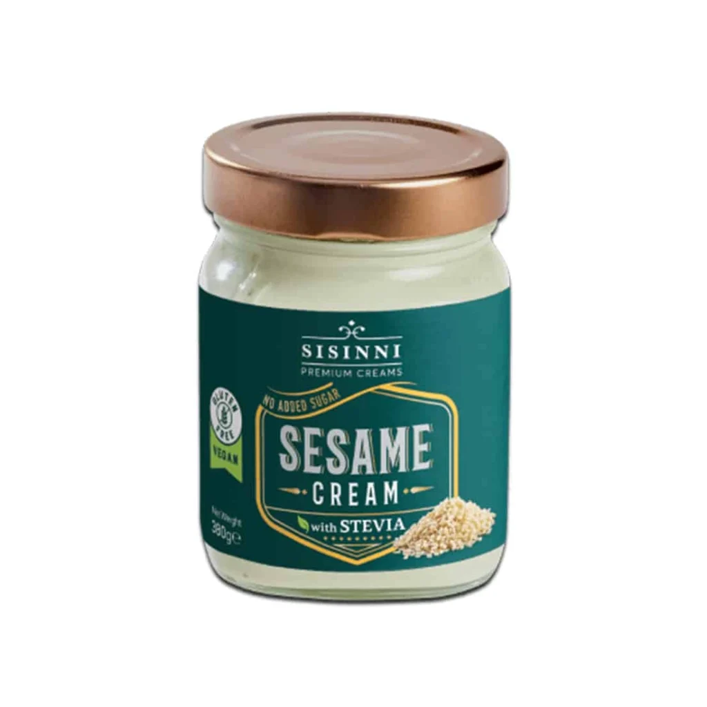 krema tahini stevia sisinni