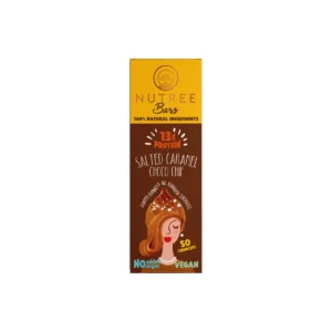 Protein Bar Salted Caramel & Choco Chips • Nutree • 50gr