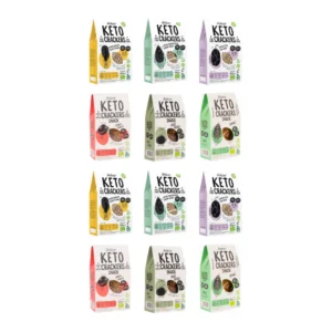 Organic Keto Crackers • Joice Foods • Big Combo 12 pcs