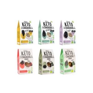 Organic Keto Crackers • Joice Foods • Combo 6 pcs