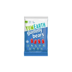 Organic Pomegranate Gummy Bears • Yumearth • 50gr