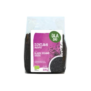 Βιολογικό Σουσάμι Μαύρο • Όλα Bio • 200γρ