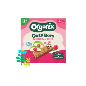 Organic Soft Oaty Bar with Raspberry & Apple (12m+) • Organix • 6x23gr