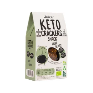 Βιολογικά Keto Crackers με Ελιά • Joice Foods • 60γρ
