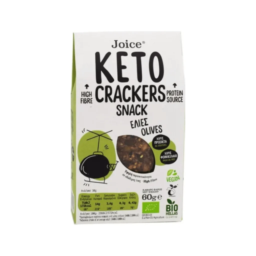 keto crackers elia joice