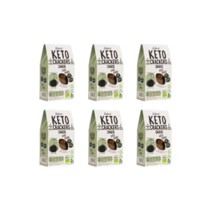 Βιολογικά Keto Crackers με Ελιά • Joice Foods • Combo 6 τμχ