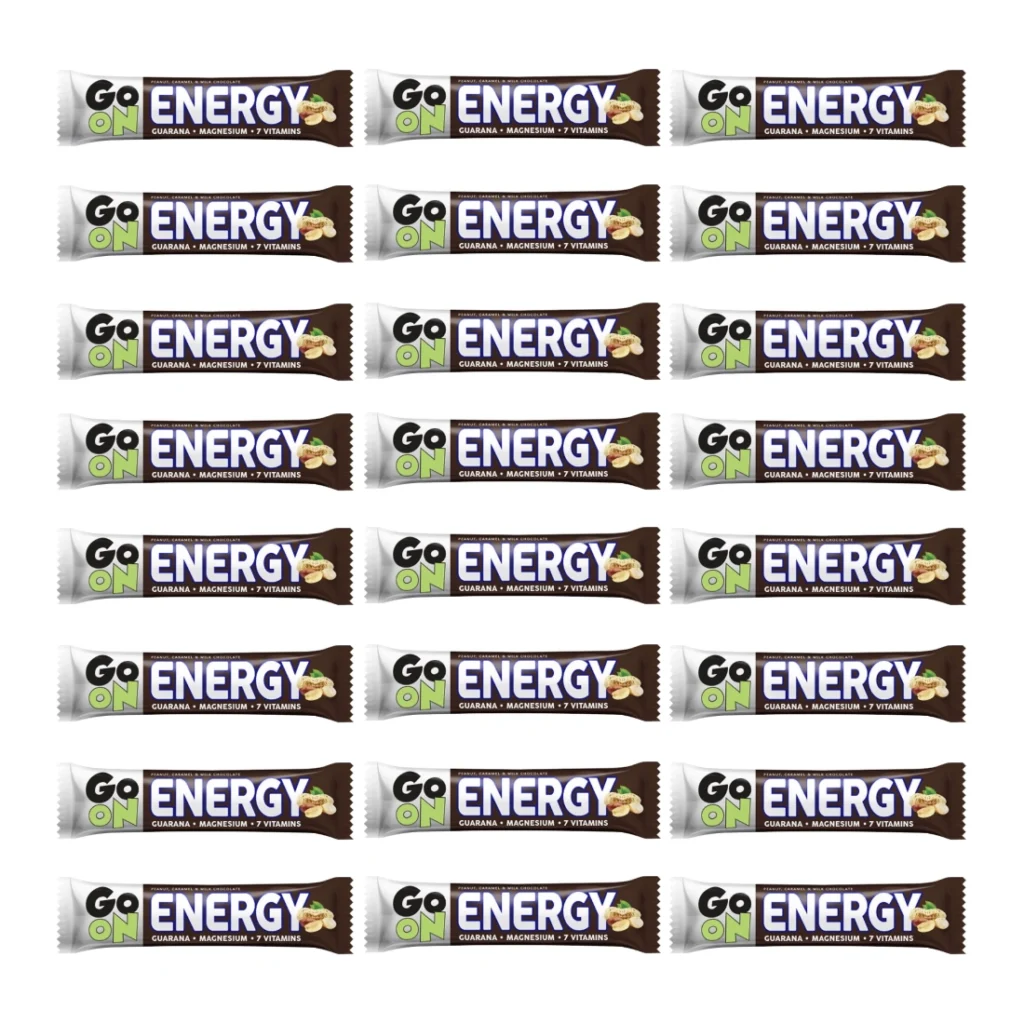 energy bar peanut guarana combo 24