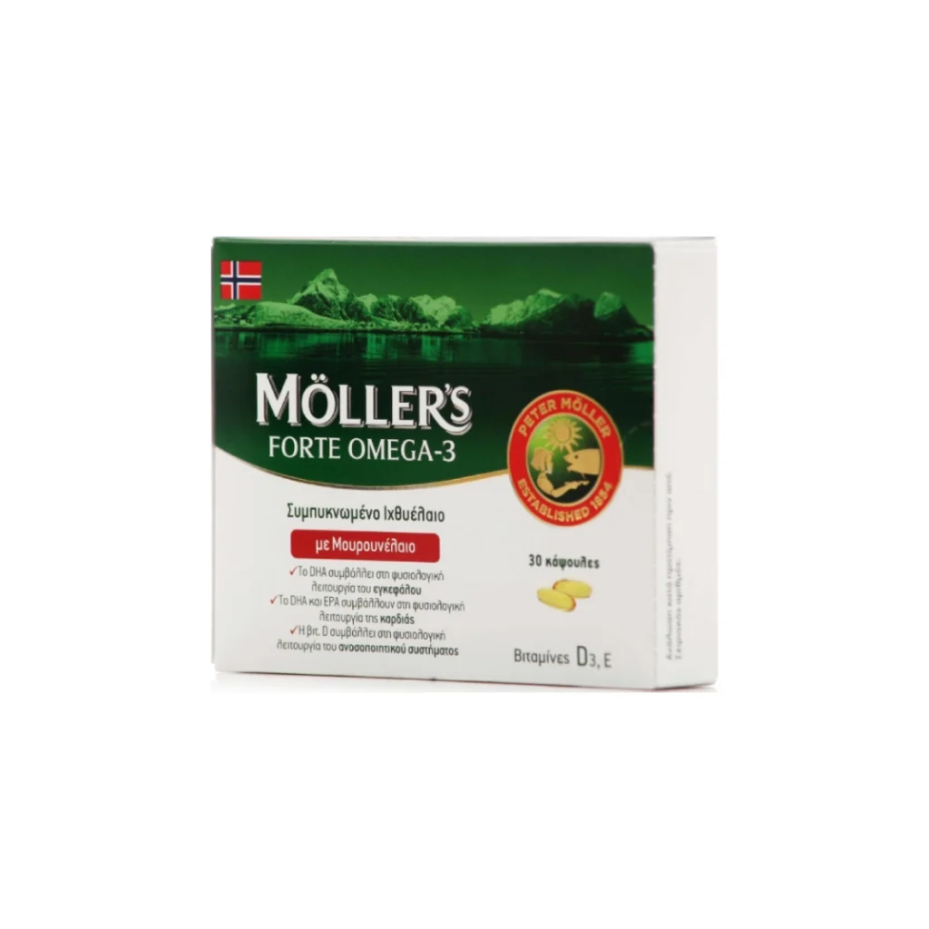 ixthuelaio mourounelaio forte omega 3 mollers