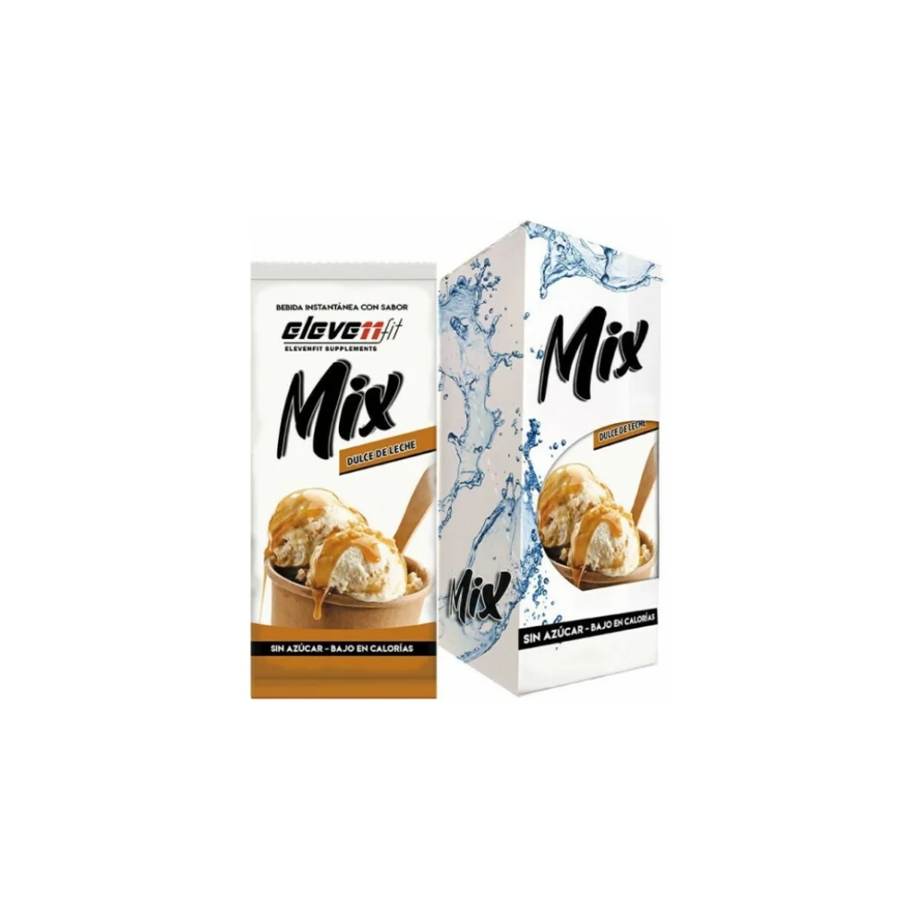 Ρόφημα Καραμέλα Γάλακτος Dulce de Leche Mix σε σκόνη • ElevenFit • 12 x 9γρ