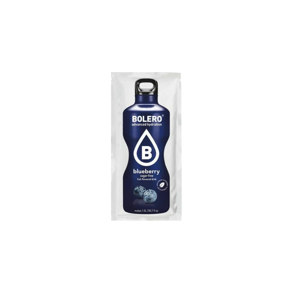 Χυμός Μύρτιλο (Blueberry) σε σκόνη • Bolero • 9γρ