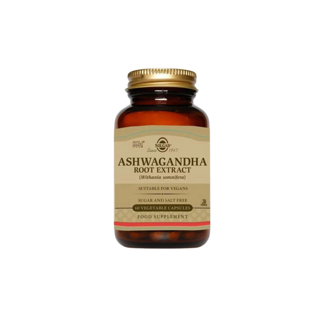 Ashwagandha Root Extract • Solgar • 60 φυτικές κάψουλες