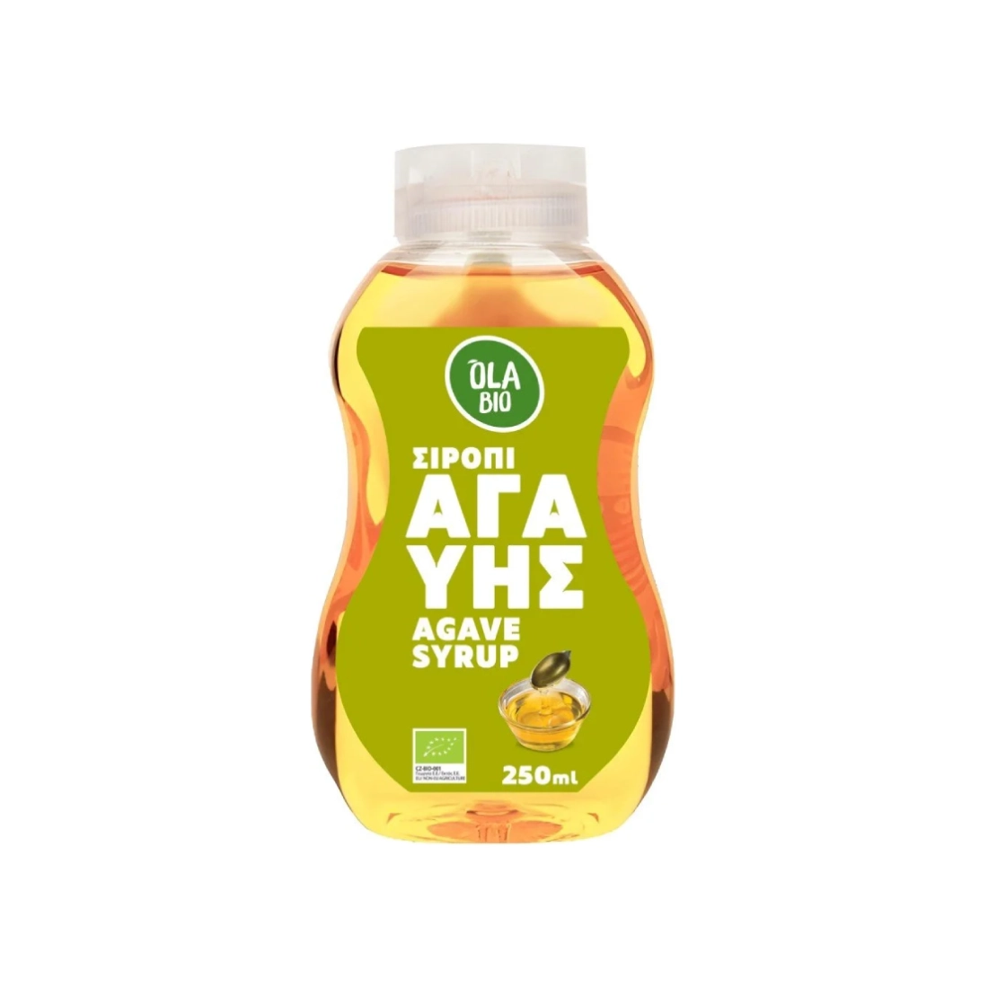 Βιολογικό Σιρόπι Αγαύης • Όλα Bio • 250ml
