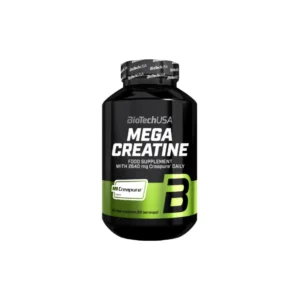 Mega Creatine Creapure Unflavoured • BioTech USA • 120 κάψουλες