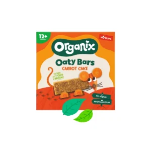Organic Soft Oaty Bar Carrot Cake (12m+) • Organix • 6x23gr