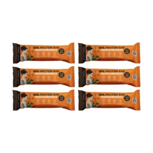Μπάρες Πρωτεΐνης 38% Αμύγδαλο & Μέλι • Mythic Flavors • Combo 6 τμχ