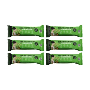 Μπάρες Πρωτεΐνης 38% Φιστίκι & Μέλι • Mythic Flavors • Combo 6 τμχ