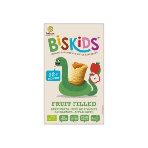 Organic Baby Biscuits Apple Filled (12m+) Biskids • Belkorn • 120gr